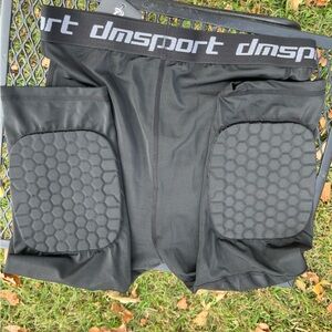 Black Padded knee Sports pants
